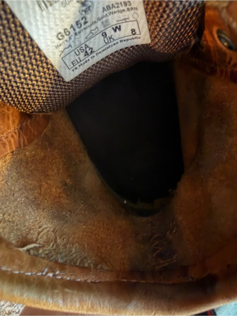 Georgia Boot BarraCuda Gold Leather Work Boots - EU 42 9W